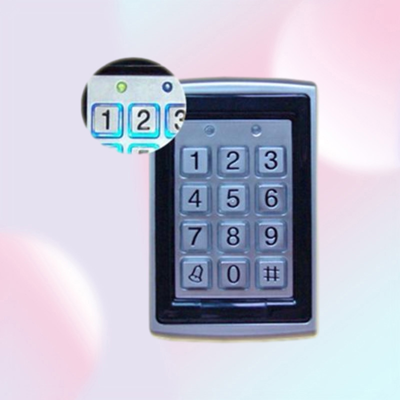 1000user capacity Metal RIFD Keypad out door keyboard Access Control 125khz rfid Card Reader With Passwords Door Lock for Security