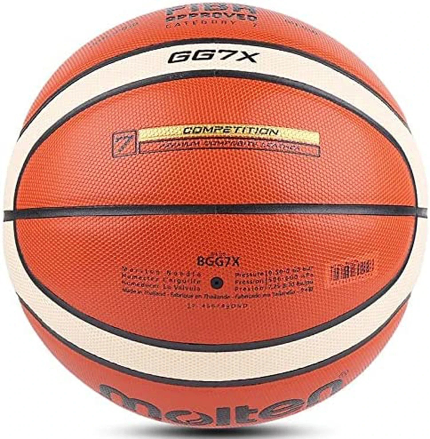 Molten Basketball Official Certification Competition Standard Ball Men''s Training Team 231229