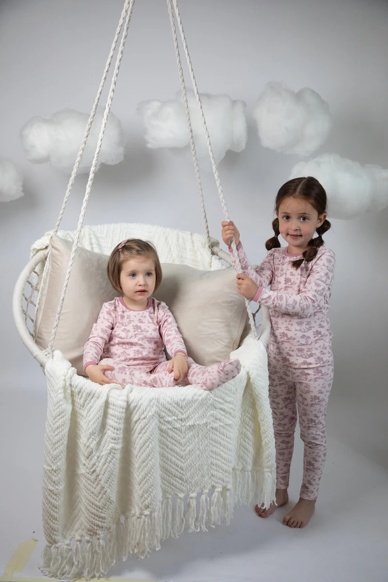 AS printed kids pjs soft baby girl boy set stretchy 231228