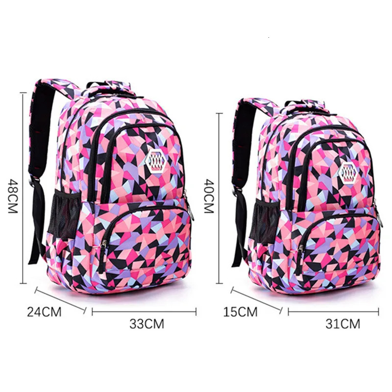 School Bags for Teenagers Girls Schoolbag Large Capacity Boys Printing School Backpack Set Rucksack Bagpack Kids Cute Book Bags 231228