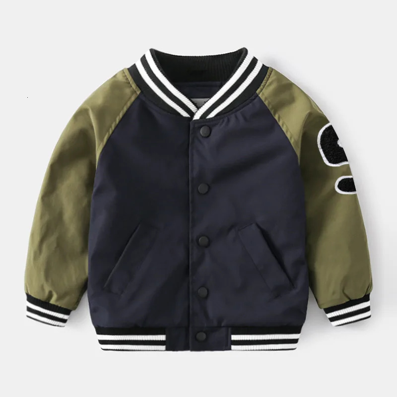 Boys Jacket Spring Autumn Baby Jacket Children Sports Children Baseball Jacket Toddler Clothes 231228