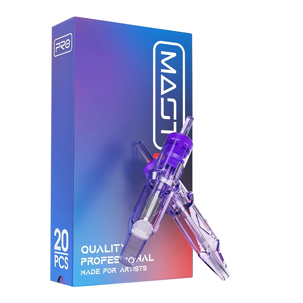 Mast Tattoo PRO Tattoo Cartridge Needles RL Round Liner Disposable Sterilized Safety Makeup Permanent Tattoo Needle 231229