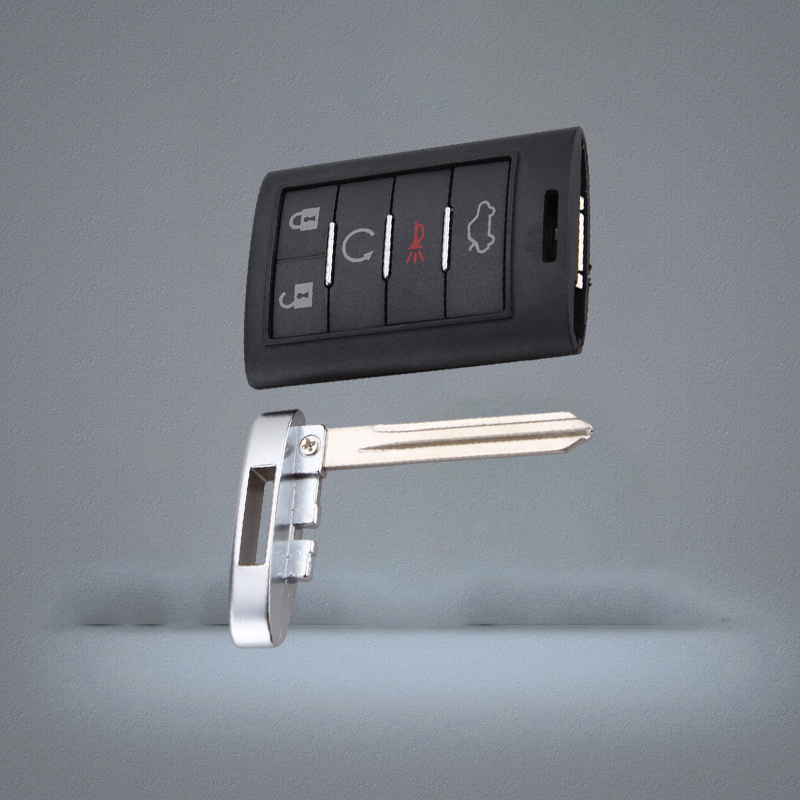 NEW 5 Buttons No Chip Remote Car Key Case Entry Flip Fob Cover for Insert Uncut Blade New Replacement Car Key Shell