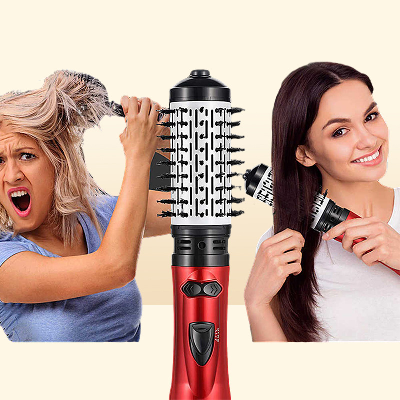 Hair Curlers Straighteners One Step Dryer 3 In 1 Iron Comb for Straightener Curling Air Brush Blow Heated dryer W221101