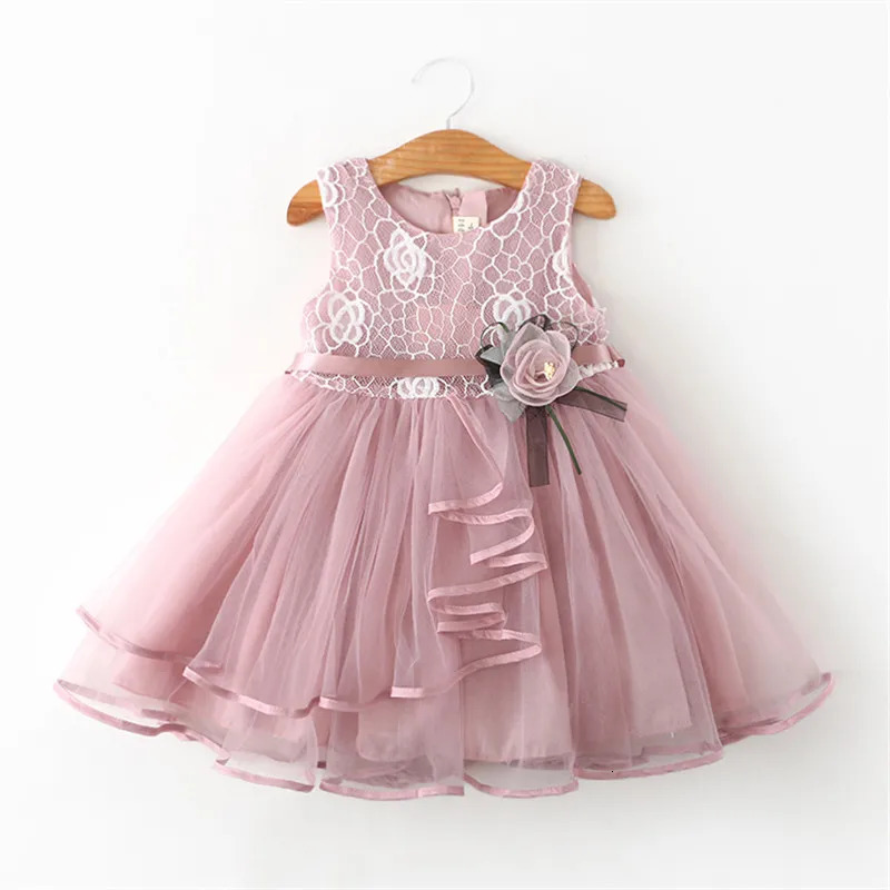 Baby Girls Dress Casual Costume Kids Dresses For Flower Girl Party Little Princess Tutu Summer Vestidos 231228
