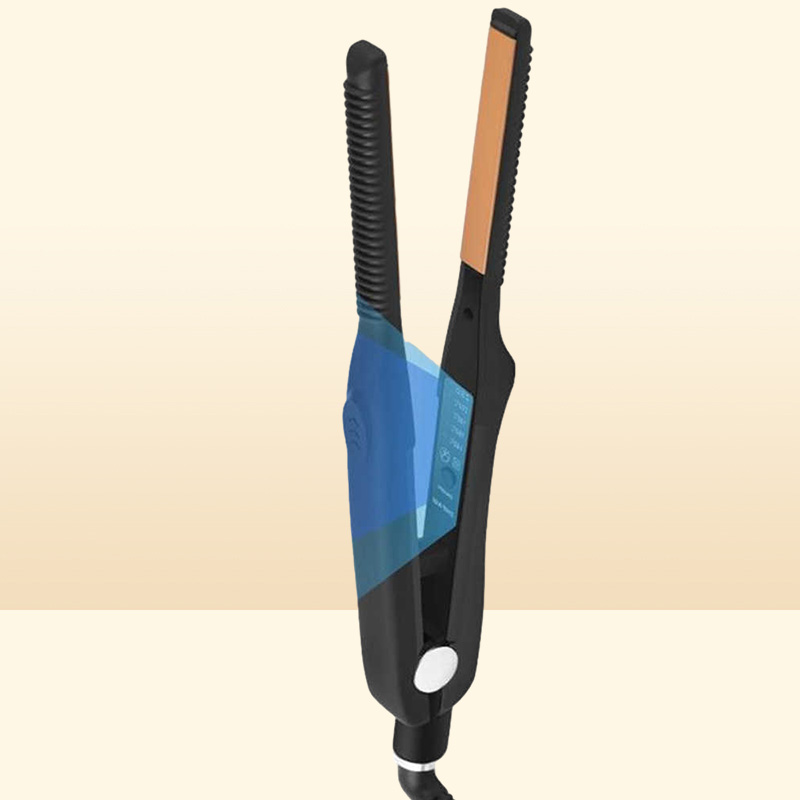 Hair Curlers Straighteners 2 in 1 Straightener and Curler Professional Salon Tool Fast Heating Travel Curling Iron Mini Straighten