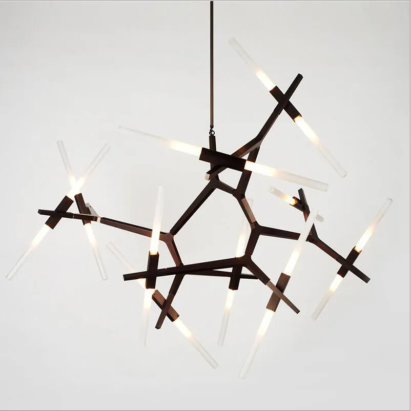 customizied postmodern nordic herringbone contemporary pendant light living room dining room dimmable g9 bulb hanging lamps led LL