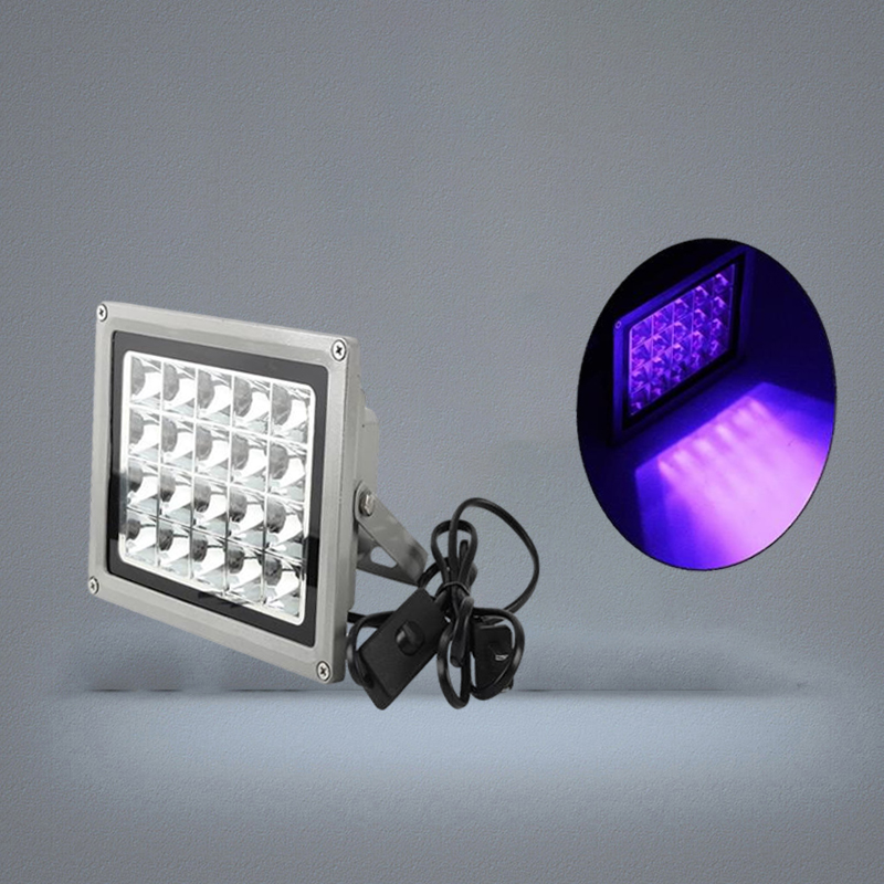 1pc 200W 395nm LED UV Resin Curing Light Lamp for Resin Solidify Posensitive SLA DLP 3D Printer Parts