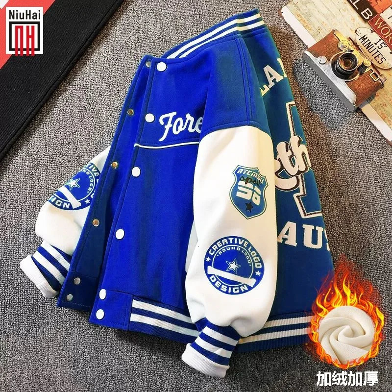 Autumn Winter Baseball Green Jacket Coat Kids Fashion Clothes For Teens Girls Boys Cardigan 4 To 12 Children Outwear Bomber 231228