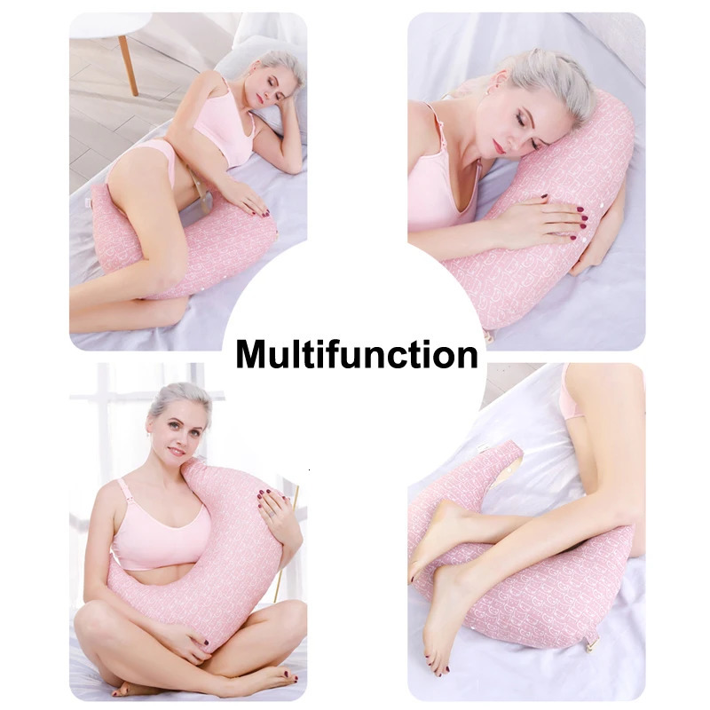 Multifunctional Nursing Pillow born Breastfeeding Pillow Cotton Elastic Adjustable Pregnant Wooden Waist Baby Pillow DDJ 231228