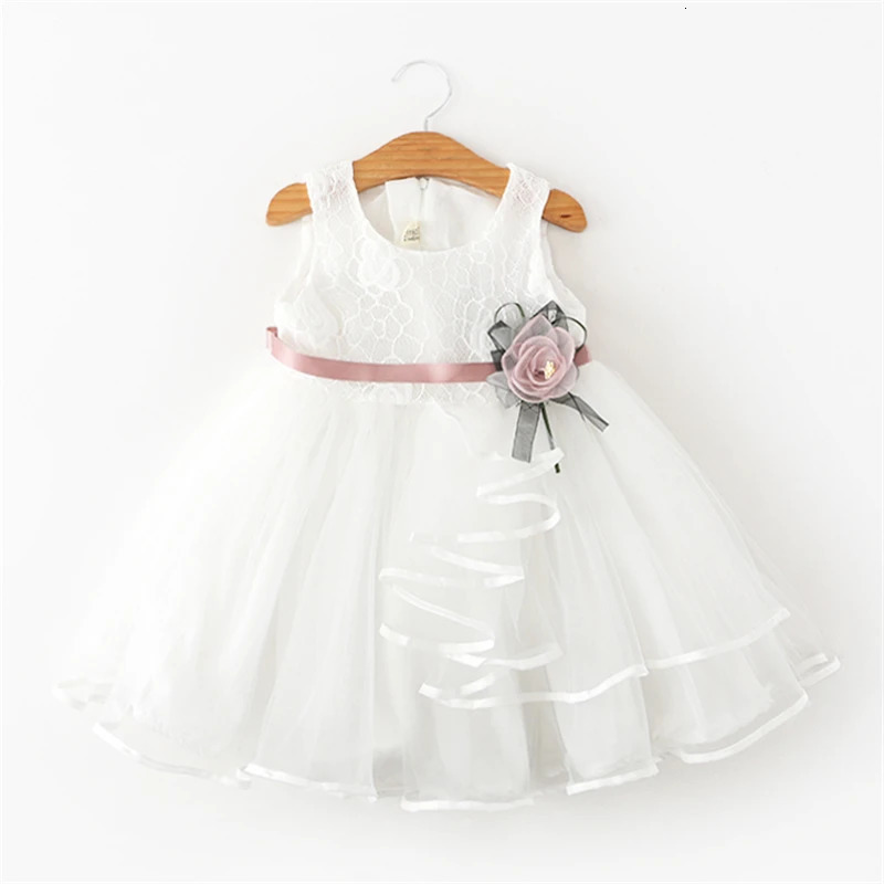 Baby Girls Dress Casual Costume Kids Dresses For Flower Girl Party Little Princess Tutu Summer Vestidos 231228