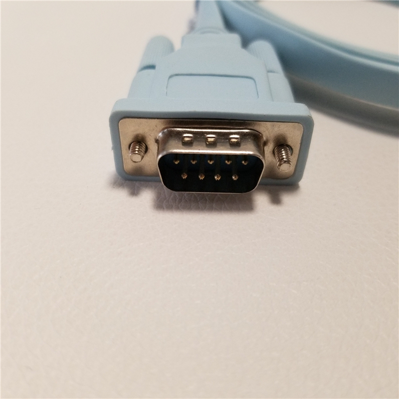RJ45 To DB9PIN Serial Cable To RJ45 Network Cable Data Cable DB9 Hole Console Router Configuration Cable