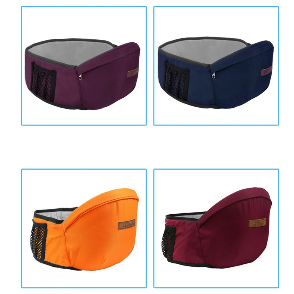 Baby Waist Stool Walkers Baby Sling Hold Waist Belt Backpack Hipseat Belt Kids Adjustable Infant Hip Seat 231229