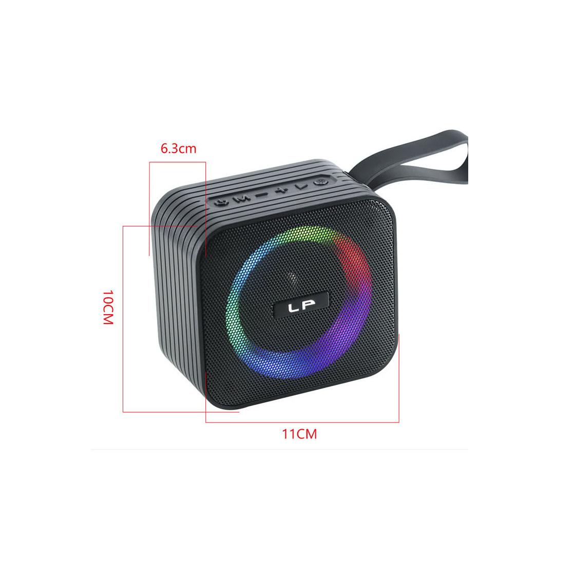 V38 Waterproof Bluetooth speaker Bathroom speaker outdoor car subwoofer home lights portable small mini speaker