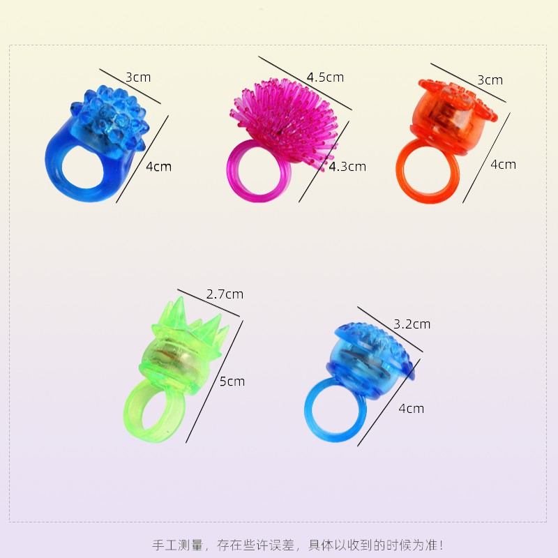 LED Gloves Glowing Ring Flashing Light Up Bumpy Toys Finger Lights Party Favor Blinking Jelly Rubber s 15pcs30pcs a pack 220827
