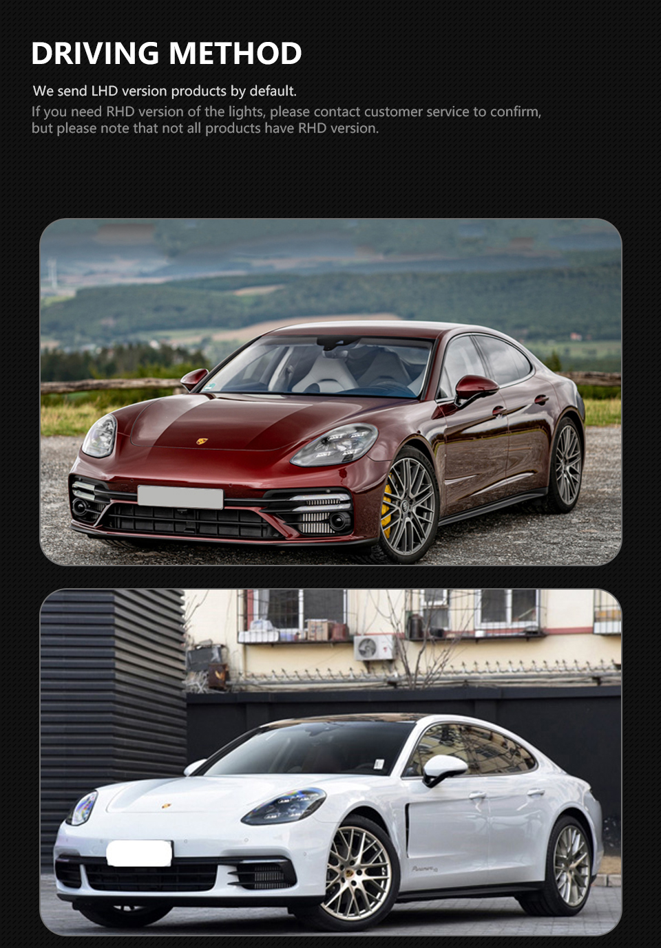 Car Light Assembly For Porsche Panamera 971 20 17-2023 LED Headlights DRL Front Lamp High Low Beam Lens