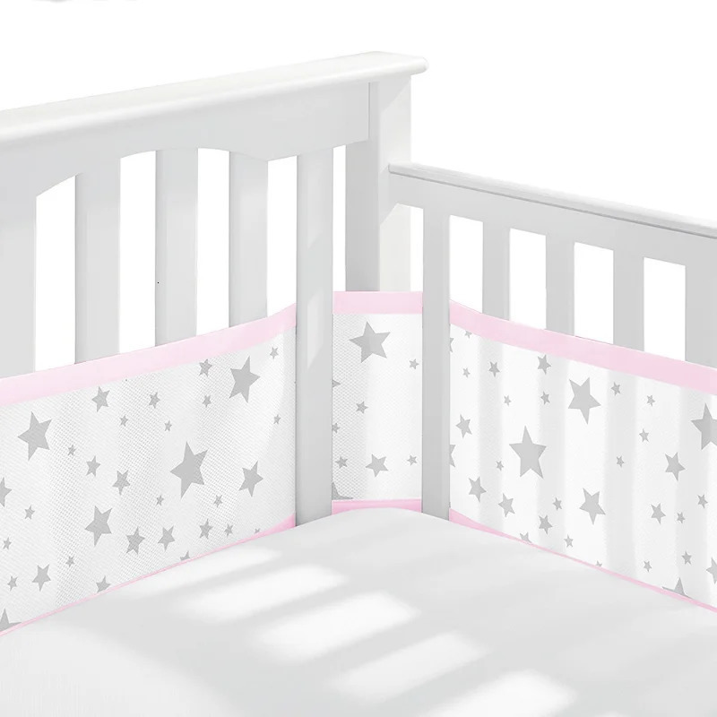 Functional Fence Cot Bumpers for Child Room Decor and Bedding Crib Bedding Set born Baby Bed 231228