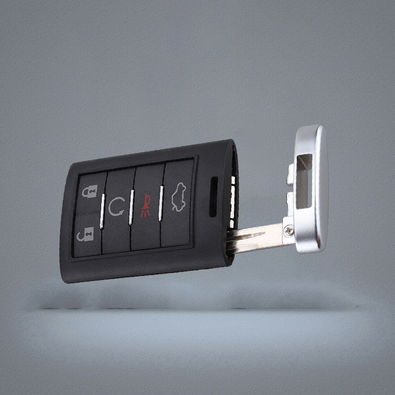 NEW 5 Buttons No Chip Remote Car Key Case Entry Flip Fob Cover for Insert Uncut Blade New Replacement Car Key Shell