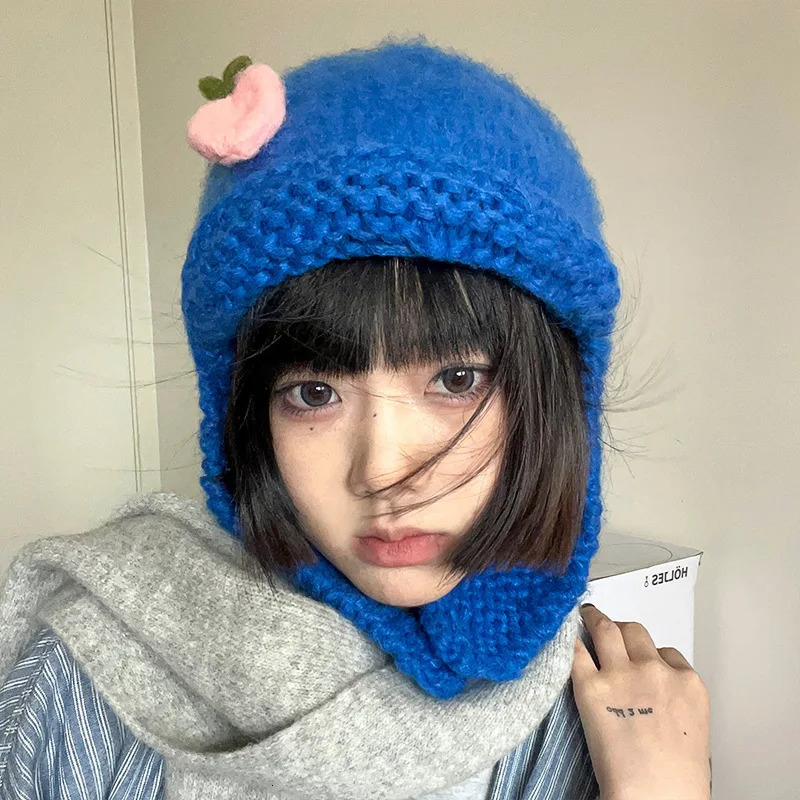 Winter Hats Keep Warm Bomber Hat Women Winter Trooper Velvet Warm Ear Protection Beanies Russian For Women Earflap Caps 231228