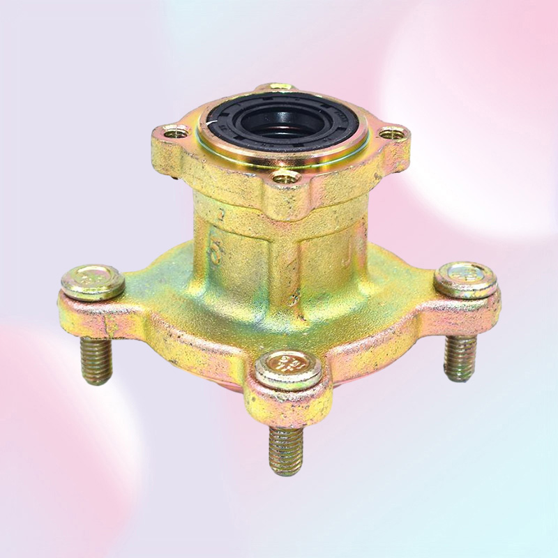 2025 new Parts Front 17mm 4 Stud Brake Disc Wheel Hub Fit For 49cc 50cc 110cc 125cc 6 7 8 Inch Go Kart By Karting ATV Quad Bike1996176 Free