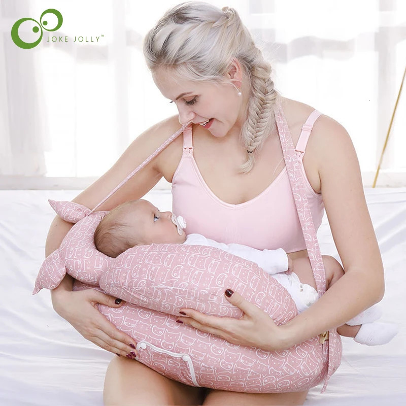 Multifunctional Nursing Pillow born Breastfeeding Pillow Cotton Elastic Adjustable Pregnant Wooden Waist Baby Pillow DDJ 231228