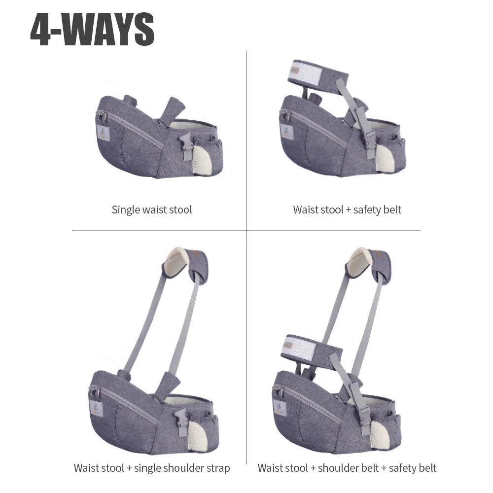 Baby Hip Seat born Ergonomic Waist Stool Baby Sling Hold Waist Belt Holder Hipseat Backpack Home Travel Accessories 231228