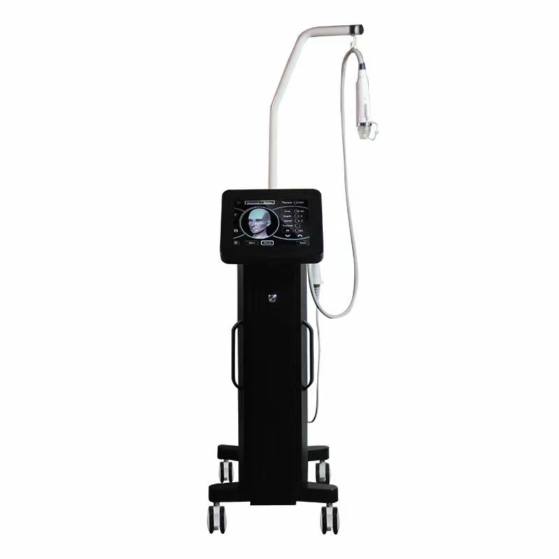 gold plating microneedling RF beauty machine fractional micro needle wrinkles crow's feet removal device CE approval