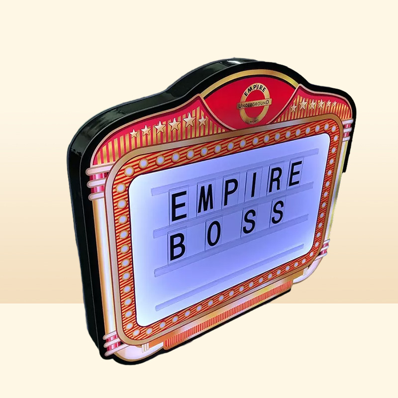 Customized Rechargeable LED Lighted Display Marquee Message Board Bar Wine Bottle Presenter Party Night Club Marquee Light Box 1017025642