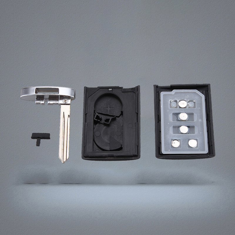 NEW 5 Buttons No Chip Remote Car Key Case Entry Flip Fob Cover for Insert Uncut Blade New Replacement Car Key Shell