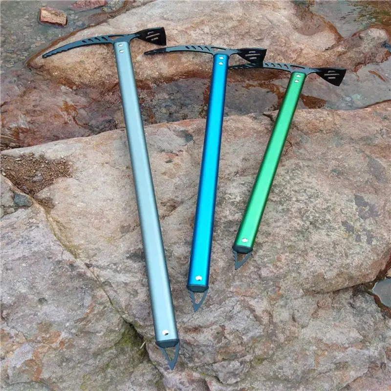Ice Axe Hammer Self Arrest Camping Hiking Hatchet Outdoor Multipurpose Tool for Technical Mountaineering Climbing 231229