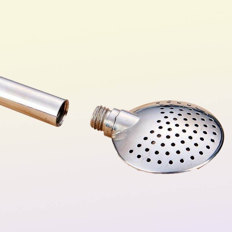 Drinking Straws Creative 304 Stainless Steel Straw Color Spoon Practical Argentina Yerba Mate Set Factory Direct Supply7440105