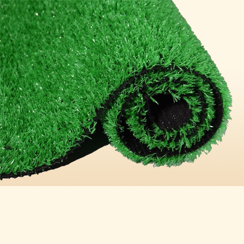 Decorative Flowers Outdoor Artificial Lawn Carpet Plastic Balcony School Green Cesped Jardin Exterior Garden Decor8669673