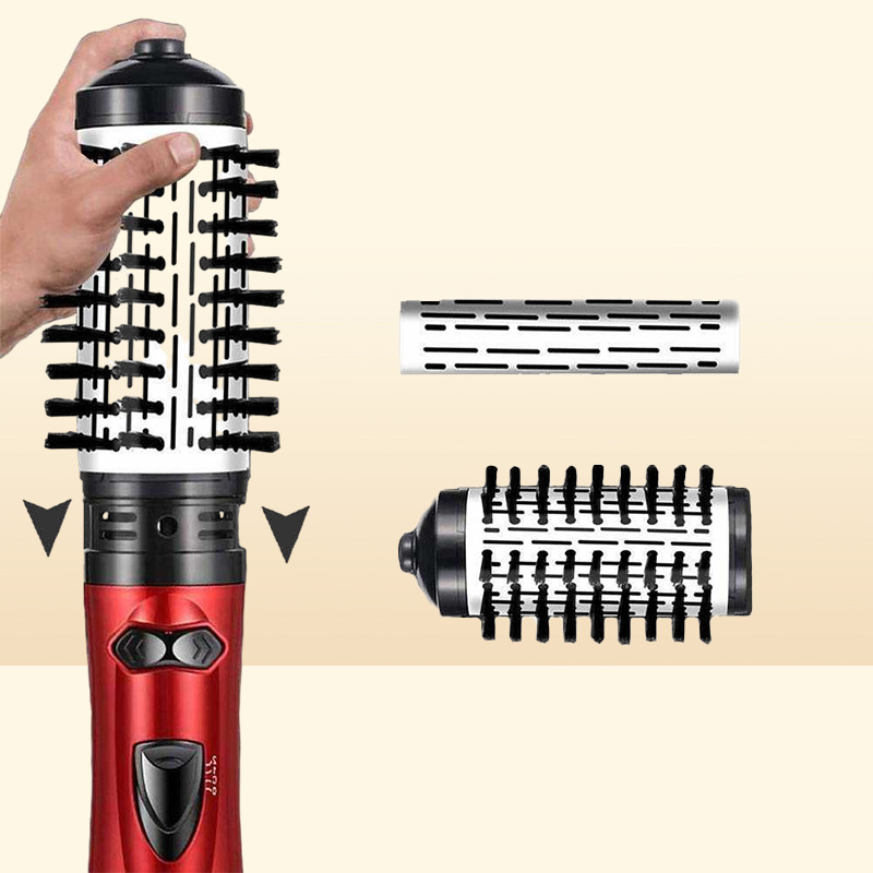 Hair Curlers Straighteners One Step Dryer 3 In 1 Iron Comb for Straightener Curling Air Brush Blow Heated dryer W221101