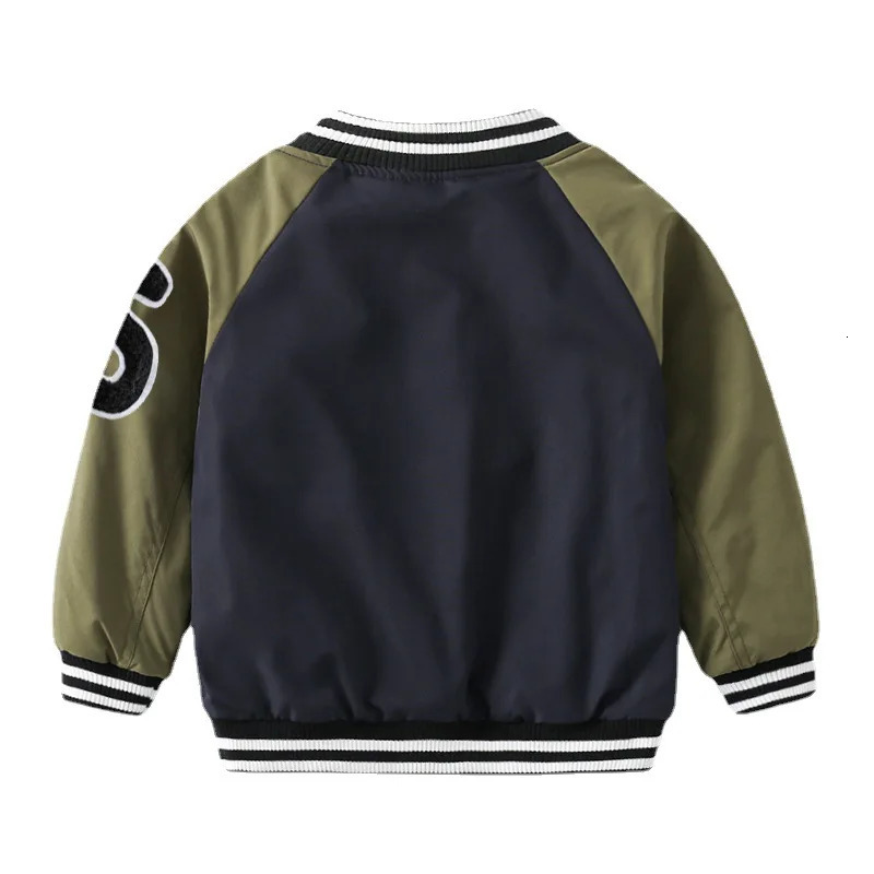 Boys Jacket Spring Autumn Baby Jacket Children Sports Children Baseball Jacket Toddler Clothes 231228