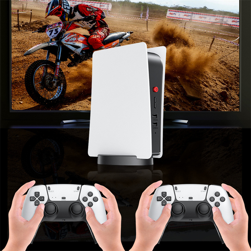 2023 New PS5 M5 Handheld Portable Retro Arcade video games Built in audio Wireless Home Games HDMI ps5 controller console with Gamepad Joystick dh9103