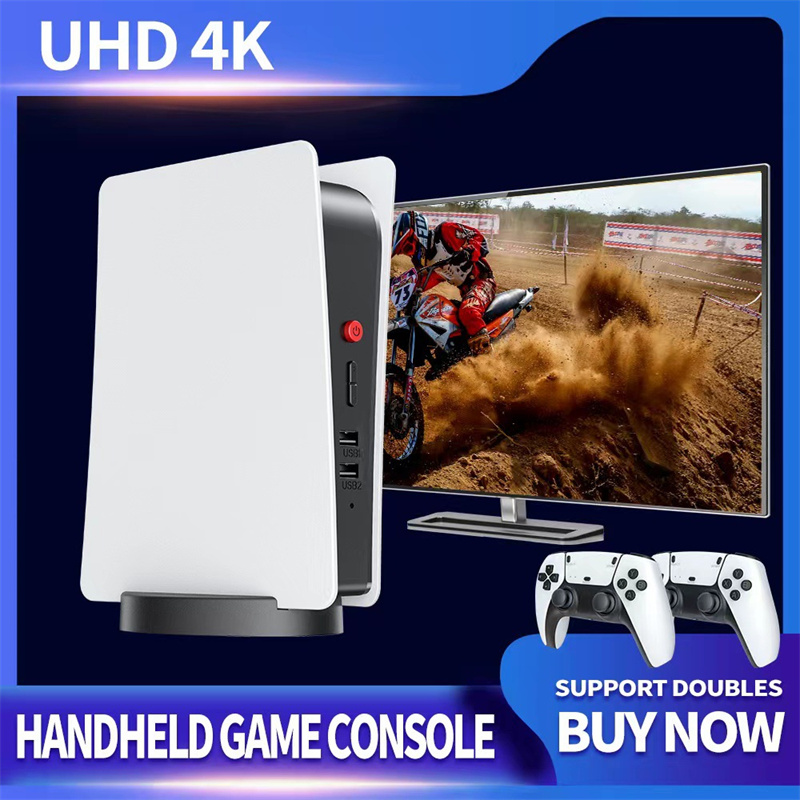 2023 New PS5 M5 Handheld Portable Retro Arcade video games Built in audio Wireless Home Games HDMI ps5 controller console with Gamepad Joystick dh9103