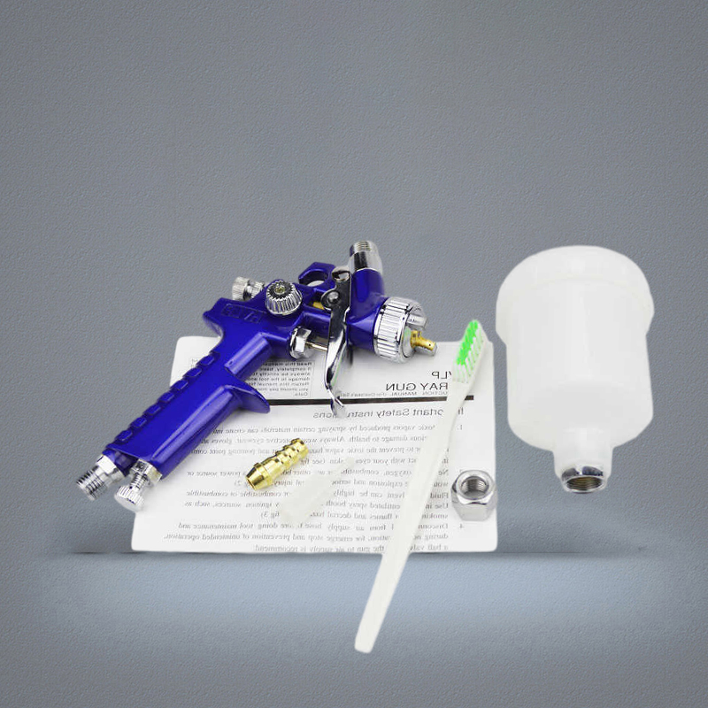 08mm10mm Nozzle H2000 Professional HVLP Mini Paint Spray Gun Portable Airbrush For Painting Car Aerograph Pneumatic Gun 2107197532814