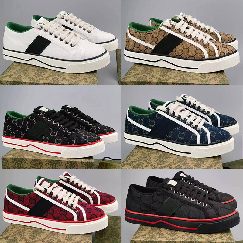 Designer Casual Shoes Men Women Sneaker fashion Snake Chaussures Leather Sneakers Bee Embroidery Stripes Shoe Walking mens Sports Trainers Tiger 36-45
