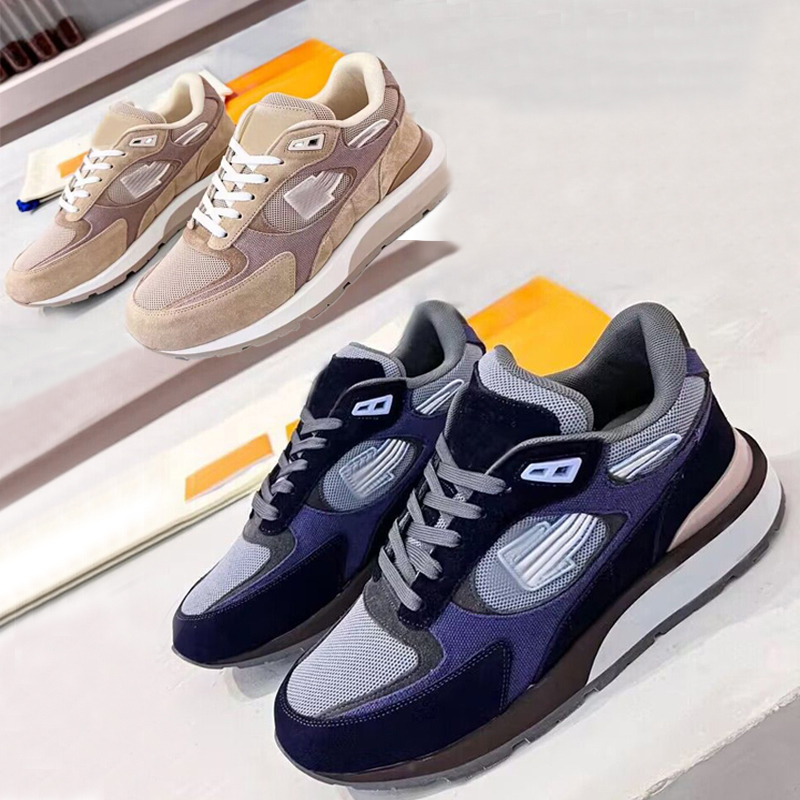 Casual womens designer shoes Travel leather man lace-up Trainers fashion lady Flat Running Letters woman SHoes platform men gym sneakers size 35-42-45 With box