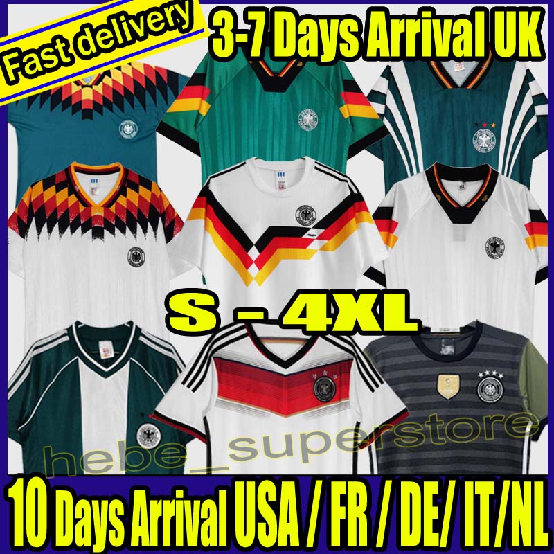 S-4XL World cup 1990 1998 1988 1996 GermanyS Retro Littbarski BALLACK Soccer Jersey KLINSMANN 2006 2014 shirts KALKBRENNER 1996 2004 Matthaus Hassler Bierhoff KLOSE