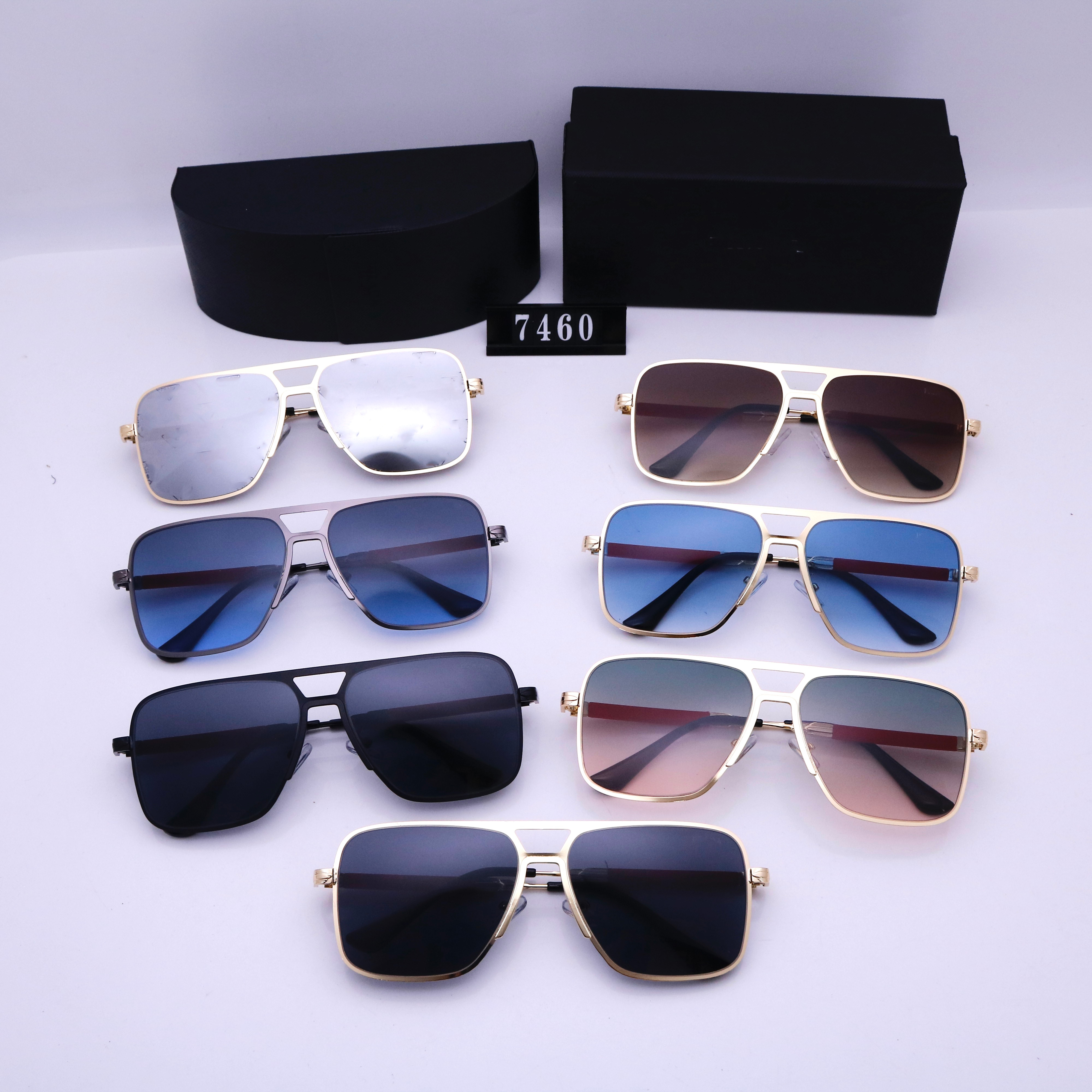 (Chitrine's boutique store) The best luxury brands casual Business party sunglasses Good brands Good quality good design sunglasses