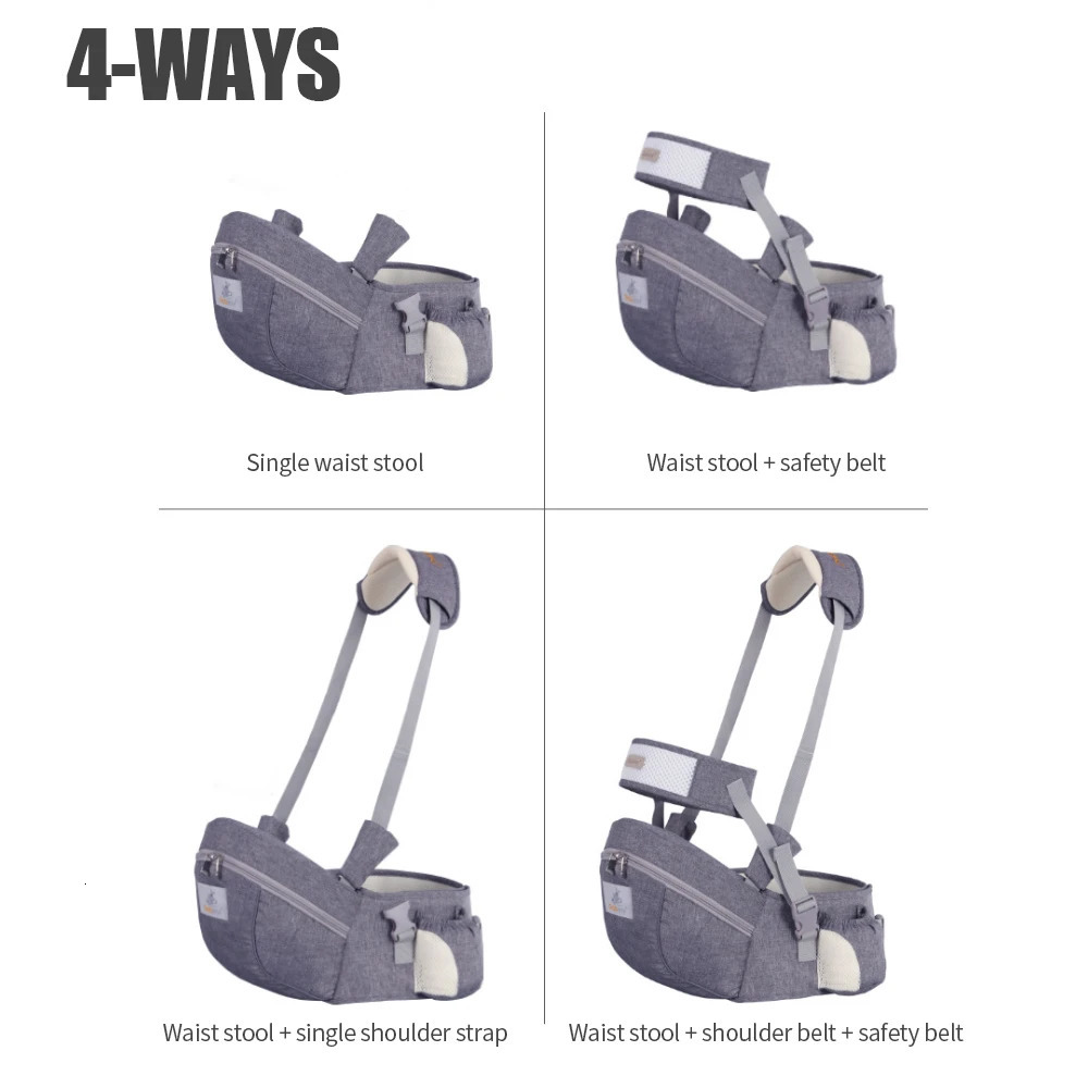 Baby Hip Seat born Ergonomic Waist Stool Baby Sling Hold Waist Belt Holder Hipseat Backpack Home Travel Accessories 231229