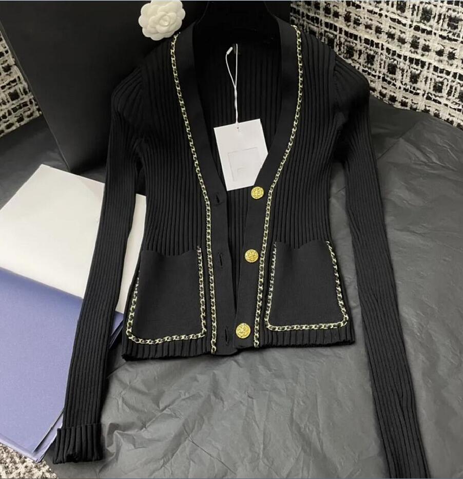 Ch2025 new autumn/winter sweater jacket spring coat cardigan women's high-end casual coat spring Christmas Thanksgiving birthday gift Valentine's Day