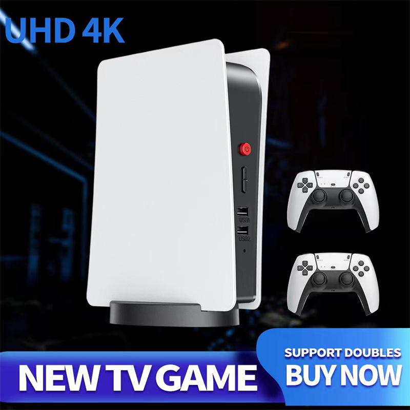 2023 New PS5 M5 Handheld Portable Retro Arcade video games Built in audio Wireless Home Games HDMI ps5 controller console with Gamepad Joystick dh9103