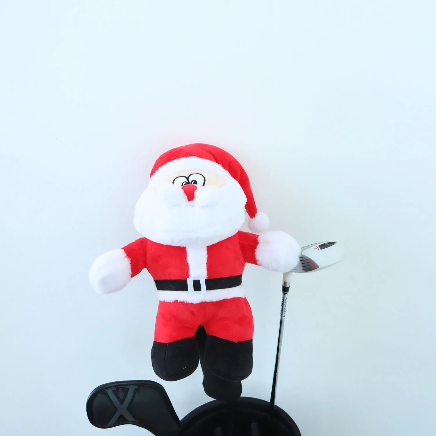 Christmas Series Animal Plush Golf Wood Head Covers Golf Driver 460CC Headcover Protecter Cute Gift Mascot Novelty 231229