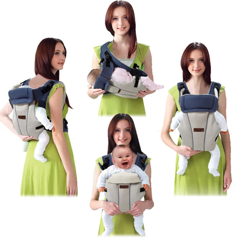2-30 Months Baby Baby Sling Breathable Ergonomic Front Carrying Children Kangaroo Infant Backpack Pouch Warp Hip Seat 231230