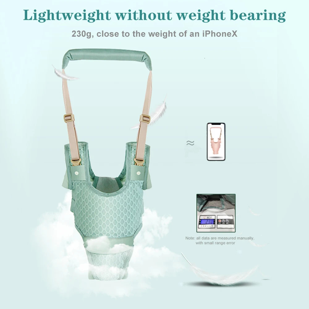 Baby Walker Sling Toddler Belt Backpack Children Kids Walking Learning Summer Activity Gear Detachable Traction Rope Dual-use 231230