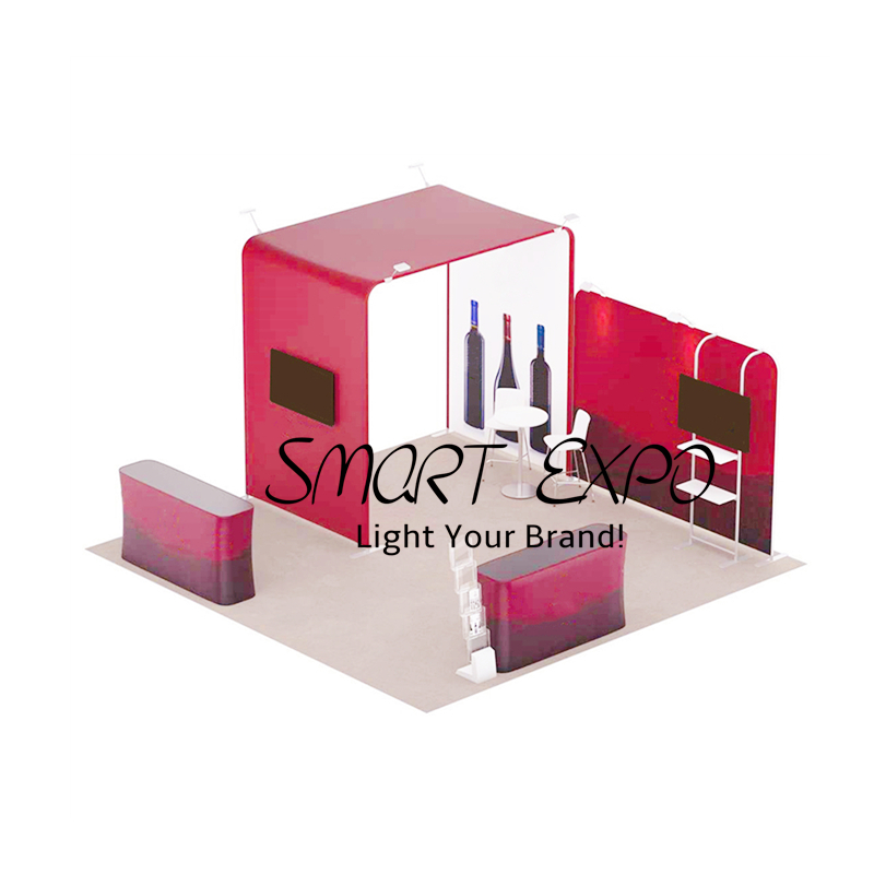 Portable 5X5M Banner Stands Advertising Display Booth for Trade Shows Events