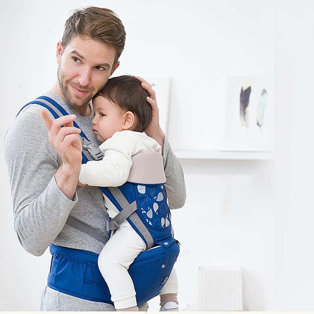 3 In 1 For 0-24m Infant Toddler Ergonomic Baby Sling Backpack Bag With Hip Seat Wrap born Waist Stool Belt 231230
