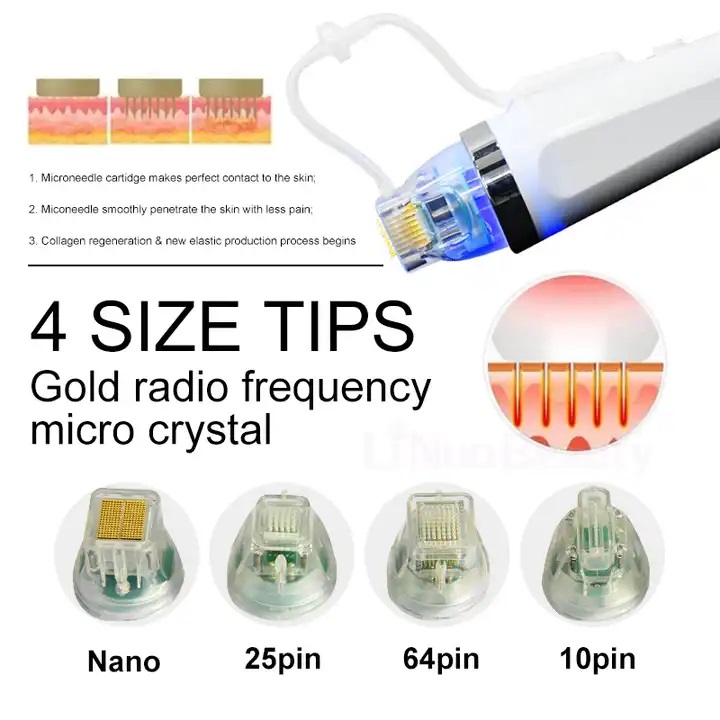 Acne Scar Removal Secret Microneedle Scarlet Fractional RF Needle RadioFrequency Skin Tightening Microneedling Machine